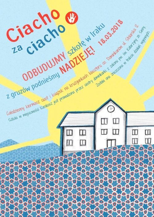 "Ciacho za Ciacho" w Krakowie - Odbudujmy szkołę w Iraku, z gruzów podnieśmy nadzieję! - 18 marca 2018