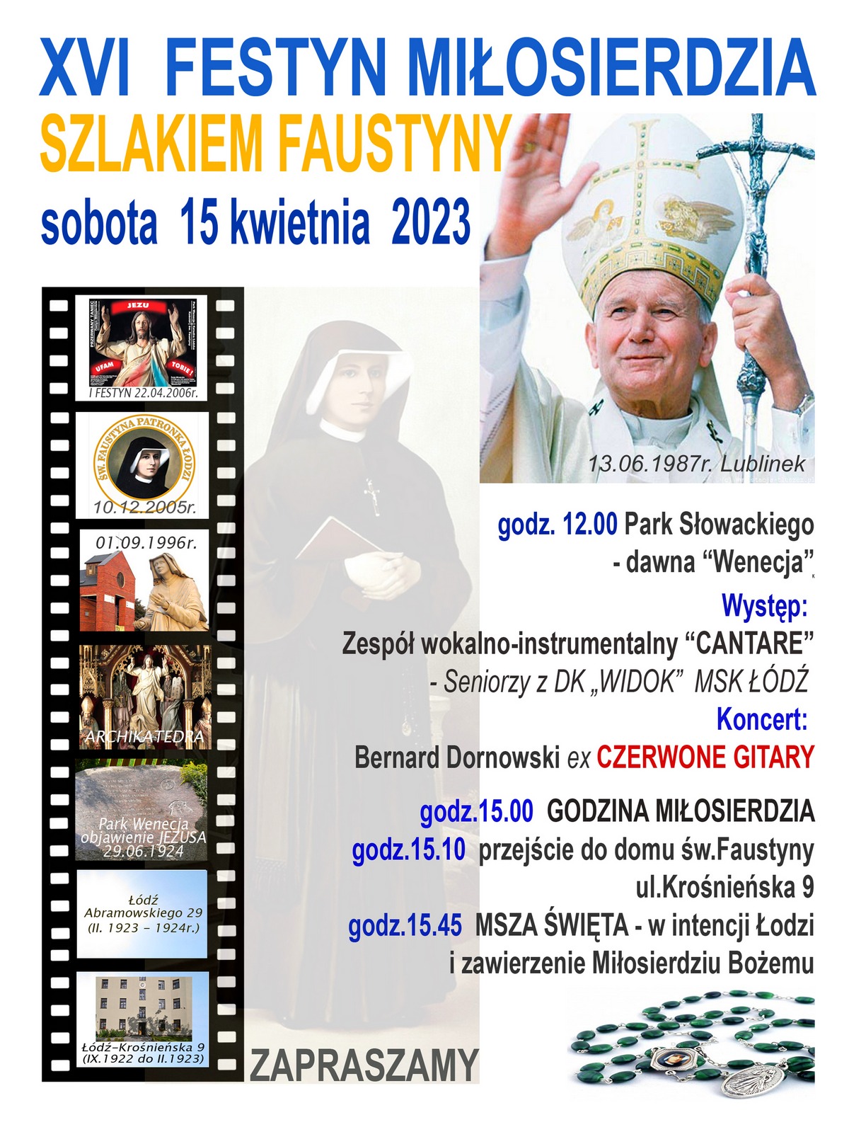 Festyn Miłosierdzia 2023 w Łodzi