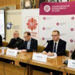 "Dwa lata wojny w Ukrainie: pomoc uchodźcom i poszkodowanym" - Konferencja prasowa w Sekretariacie Konferencji Episkopatu Polski - 22 lutego 2024